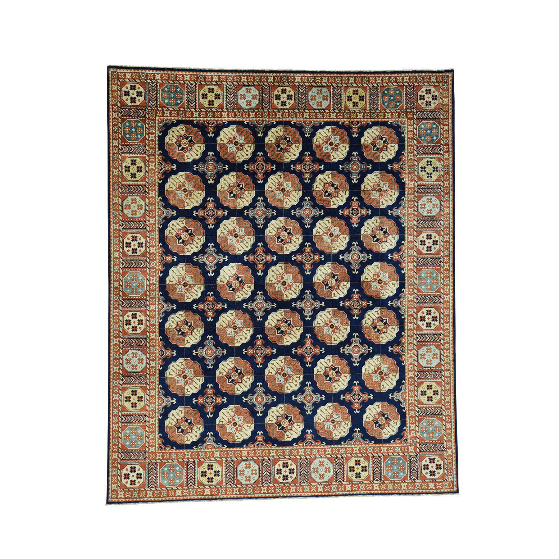 Traditional Wool Hand-Knotted Area Rug 8'3